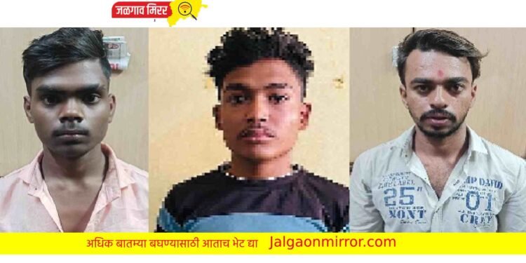 एलसीबीची कारवाई : गावठी पिस्तूल प्रकरणी तिघांना अटक !