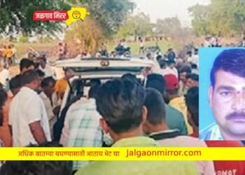 मुलाच्या डोळ्यादेखत पित्याने घेतली विहिरीत उडी !