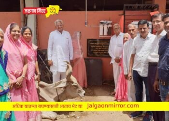 अमळनेर गोशाळेला वाटर कूलर भेट !