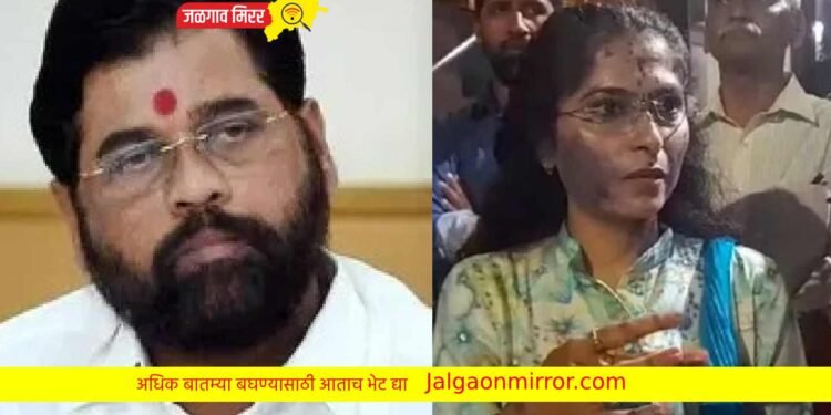 मुख्यमंत्र्यांच्या ठाण्यात ठाकरेंच्या महिला नेत्यावर शाईफेक करीत मारहाण !