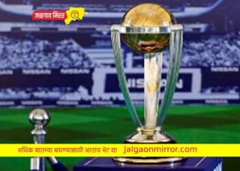 क्रिकेट प्रेमींची प्रतिक्षा संपली : विश्वचषकाचे असे असणार वेळापत्रक !