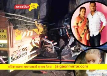 समृध्दी महामार्गावर भीषण अपघात : आई-वडिलांसह चिमुरडीचा मृत्यू !