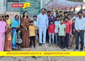 अमळनेर तालुक्यात ५२ लक्ष च्या पाणीपुरवठा योजनेचे आमदारांच्या हस्ते भूमीपूजन