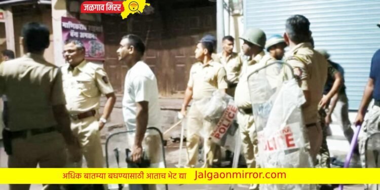 अमळनेरात दोन गटात हाणामारी ; संचार बंदी लागू !