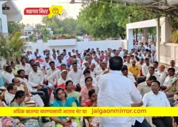 अमळनेरात खा.शरद पवारांच्या दौऱ्याची तयारी !