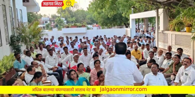 अमळनेरात खा.शरद पवारांच्या दौऱ्याची तयारी !