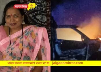 राज्य हादरले : पतीने कारमध्ये जाळले पत्नीला !