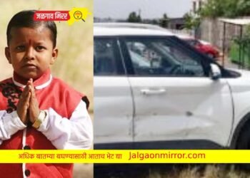 राज्याचा छोटा पुढारीच्या गाडीचा अपघात ; आई जखमी !