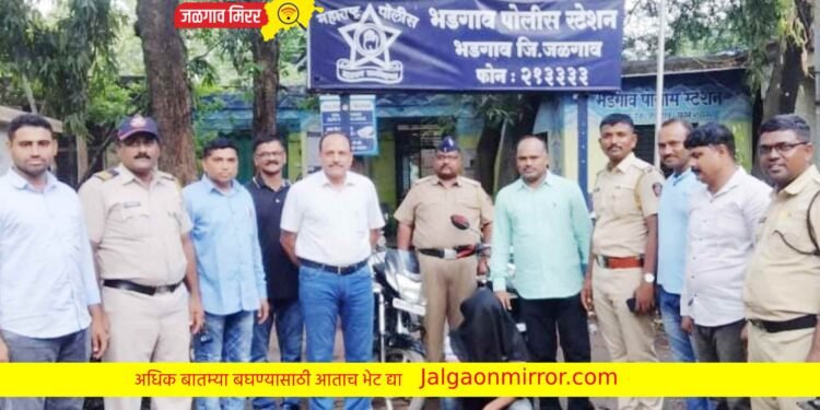 दुचाकी चोरट्याला पोलिसांनी शिताफीने पकडले !