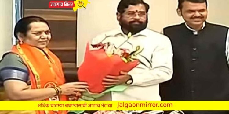 ठाकरे गटाला मोठा धक्का : नीलम गोऱ्हे शिवसेनेत दाखल !