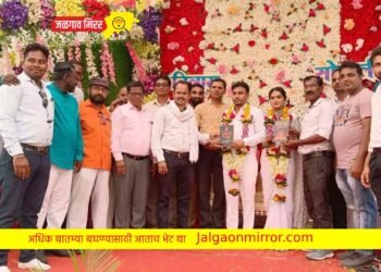 विवाह समारंभात अनावश्यक खर्च टाळून नवदाम्पत्यने उचलला मुलांचा शैक्षणिक खर्च !
