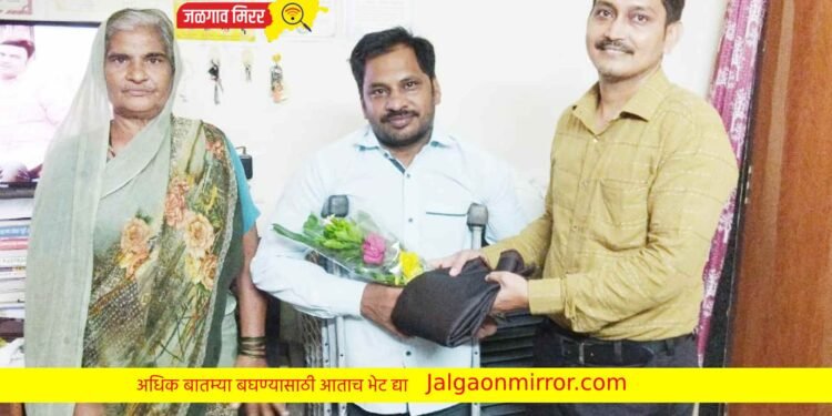 दिव्यांग प्रकाश पाटील SET प्राध्यापक पात्रता परीक्षा पास !