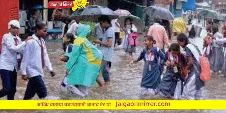 राज्यात पावसाचे थैमान ; या जिल्ह्यातलं शाळेसह महाविद्यालयांना सुट्टी !