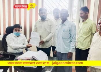 छत्रपती शिवाजीनगरातील नागरी समस्ये बाबत धर्मरथ फाऊंडेशनचे मनपाला निवेदन !
