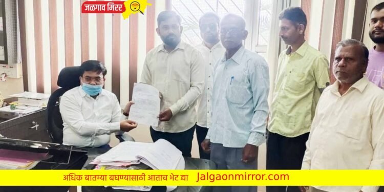 छत्रपती शिवाजीनगरातील नागरी समस्ये बाबत धर्मरथ फाऊंडेशनचे मनपाला निवेदन !