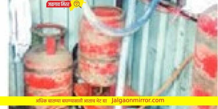 अमळनेरात खासगी वाहनात घरगुती गॅस भरताना तिघे ताब्यात !