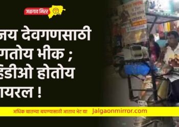 अजय देवगणसाठी मागतोय भीक ; व्हिडीओ होतोय व्हायरल !