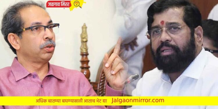 बाळासाहेबांच्या पोटी नालायक मुलगा आलाय ; शिंदे गटाच्या नेत्याची जोरदार टीका !