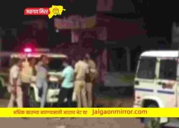 जळगावात दोन गटात मध्यरात्री राडा ; पोलीस जखमी !