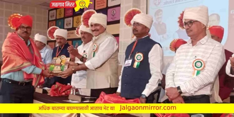 महाराष्ट्र राज्य मराठी पत्रकार संघ जळगाव जिल्हाध्यक्ष शरद कुलकर्णी यांचा सत्कार !