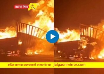 ब्रेकिंग : समृद्धी महामार्गवर पुन्हा ट्रक आढळला डिव्हायडरवर !