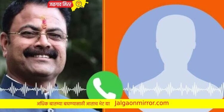 ऑडिओ क्लिपने खळबळ : आ.किशोर पाटलांनी केली पत्रकाराला शिवीगाळ !