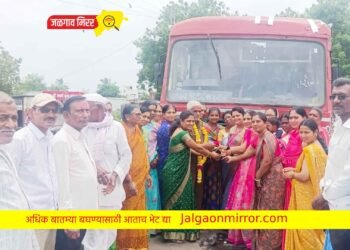 शिवसेना महिला आघाडीच्या निवेदनाला यश : पुन्शी पेट्रोलपंपा जवळ मिळाला बस थांबा !