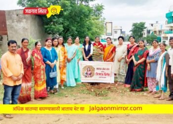 जिजाऊ ब्रिगेडतर्फे पुण्यश्लोक अहिल्याबाई होळकर यांच्या पुण्यतिथी प्रतिमा पूजन व वृक्षारोपण साजरी !