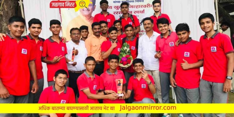 जिल्हास्तरीय रस्सीखेच स्पर्धेत रोझलॅन्ड इंग्लिश मिडियम शाळेचे घवघवीत यश