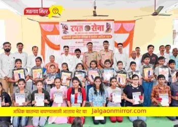 विद्यार्थ्यांनो जिद्द आणि चिकाटीने अभ्यास करा यश तुमचेच असेल – पोलीस निरीक्षक संदीप पाटील