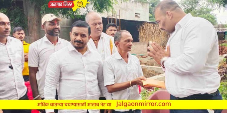 ‘त्या’ पिडीत कुटुंबियांच्या मदतीला धावून आले ट्रिपल महाराष्ट्र केसरी विजय चौधरी !