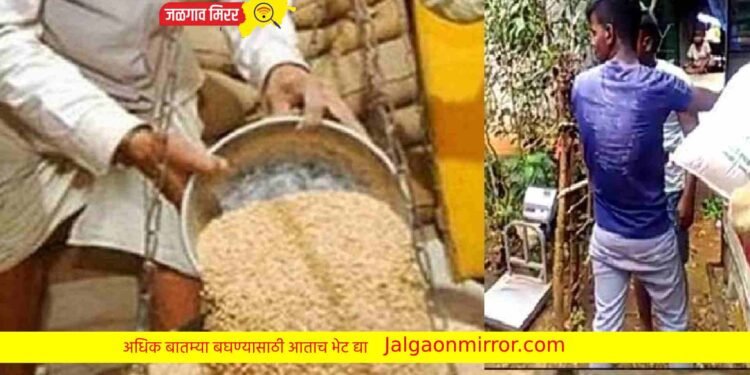 अमळनेरात काळ्या बाजारात जाणारा रेशनचा गहू, तांदूळ जप्त !