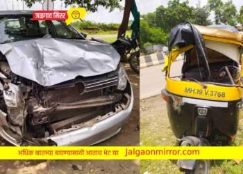 भरधाव चारचाकीची रिक्षाला धडक ; चालकाचा मृत्यू तर प्रवासी जखमी !