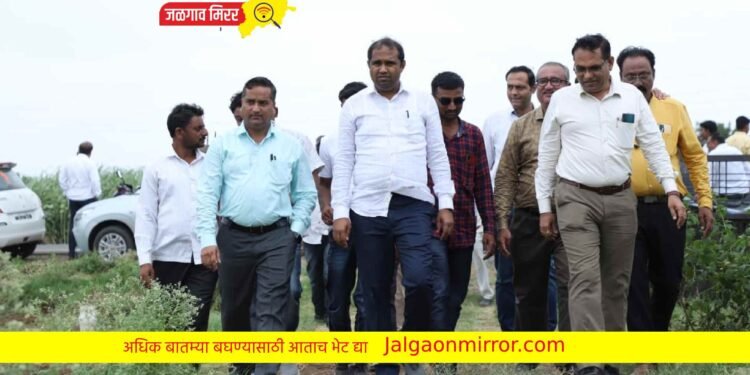 अखेर तामसवाडी गावाच्या पुनर्वसनाचा तिढा आ.मंगेश चव्हाण यांनी सोडवलाच !