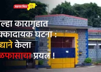 जिल्हा कारागृहात धक्कादायक घटना : कैद्याने केला गळफासाचा प्रयत्न !