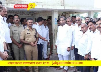 चाळीसगावात चार नव्या पोलीस चौक्यांचे भूमिपूजन तर पोलीस आराम कक्षाचे नूतनीकरण !