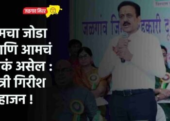 तुमचा जोडा आणि आमचं डोकं असेल : मंत्री गिरीश महाजन !