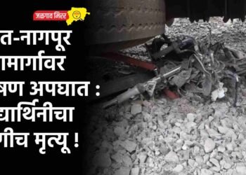 सूरत-नागपूर महामार्गावर भीषण अपघात : विद्यार्थिनीचा जागीच मृत्यू !