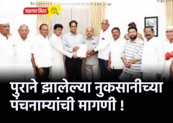 पुराने झालेल्या नुकसानीच्या पंचनाम्यांची मागणी !