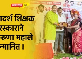 आदर्श शिक्षक पुरस्काराने करुणा महाले सन्मानित !