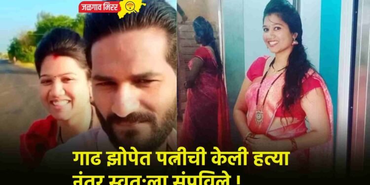 गाढ झोपेत पत्नीची केली हत्या नंतर स्वत:ला संपविले !