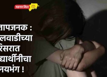 संतापजनक : बालवाडीच्या परिसरात विद्यार्थीनीचा विनयभंग !