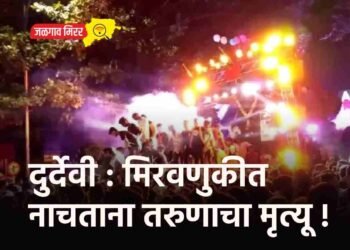 दुर्देवी : मिरवणुकीत नाचताना तरुणाचा मृत्यू !
