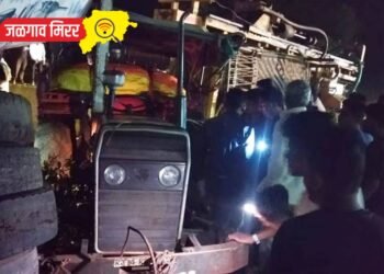 ट्रॅक्टरने दिली दुचाकीला जबर धडक ; बाप – लेकासह एकाचा दुर्देवी मृत्यू !