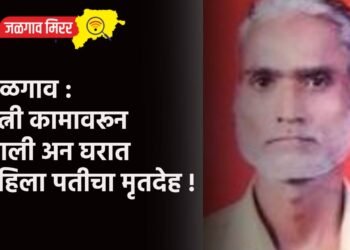 जळगाव : पत्नी कामावरून आली अन घरात पहिला पतीचा मृतदेह !