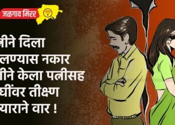 पत्नीने दिला बोलण्यास नकार ; पतीने केला पत्नीसह तिघींवर तीक्ष्ण हत्याराने वार !