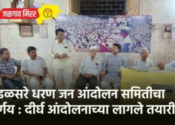 पाडळसरे धरण जन आंदोलन समितीचा निर्णय : दीर्घ आंदोलनाच्या लागले तयारीला !