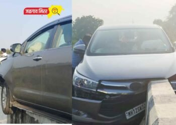 जिल्ह्यातील माजी आमदारांच्या चारचाकीचा अपघात !