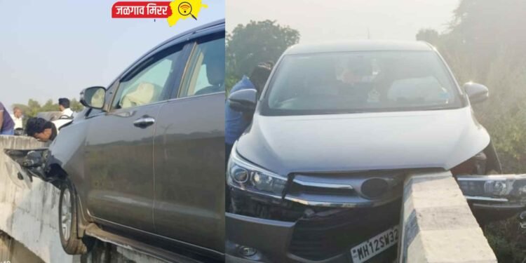 जिल्ह्यातील माजी आमदारांच्या चारचाकीचा अपघात !