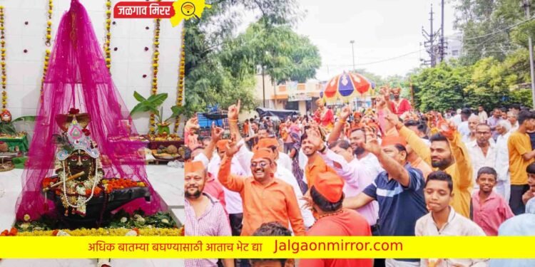 रामेश्वर कॉलनीत श्री हरी हरेश्वर महादेव मंदिराचा प्राणप्रतिष्ठा सोहळानिमित्त शोभायात्रा